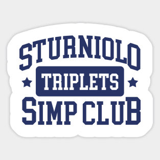 sturniolo triplets simp club Sticker